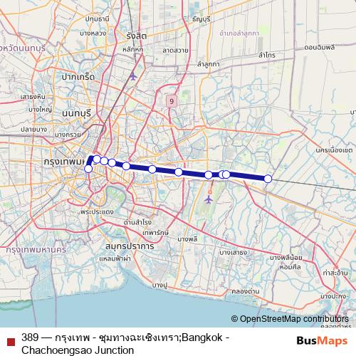 389 rail Line Map