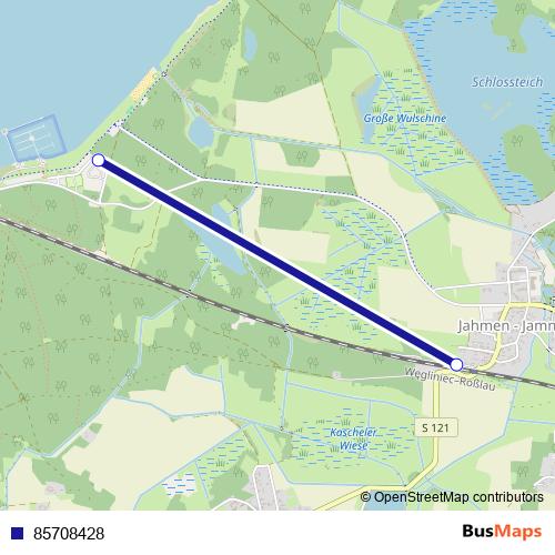 85708428 bus Line Map