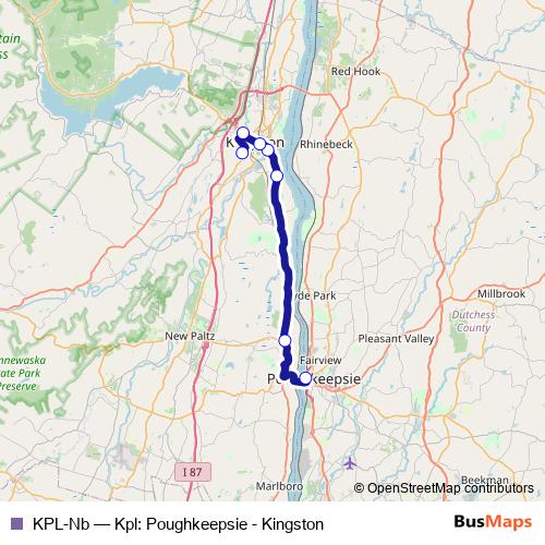 KPL-Nb bus Line Map