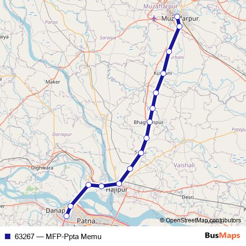 63267 rail Line Map
