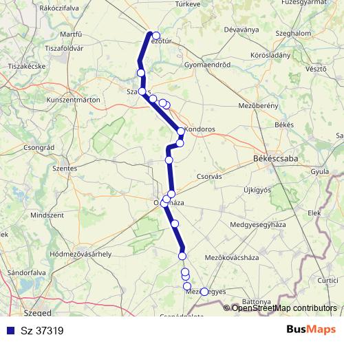 Sz 37319 rail Line Map