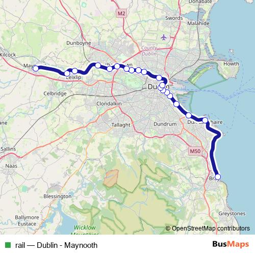 rail rail Line Map