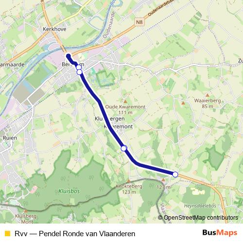 Rvv bus Line Map