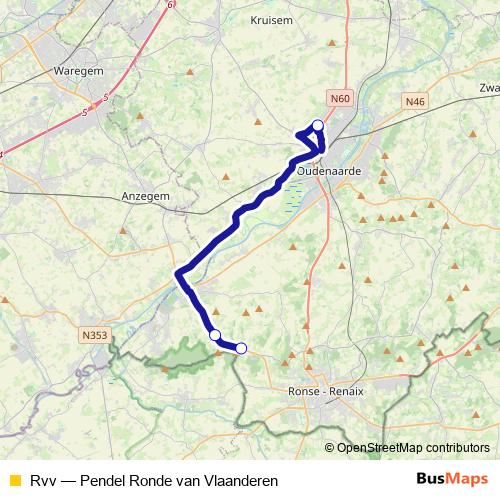 Rvv bus Line Map