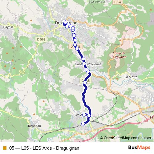05 bus Line Map
