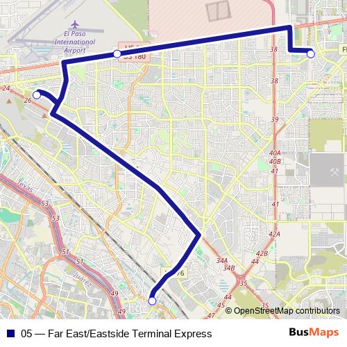 05 bus Line Map