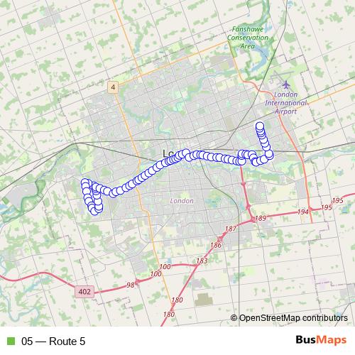 05 bus Line Map