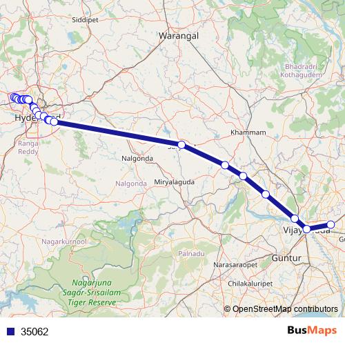 35062 bus Line Map