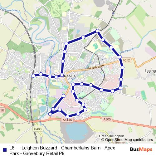 L6 bus Line Map