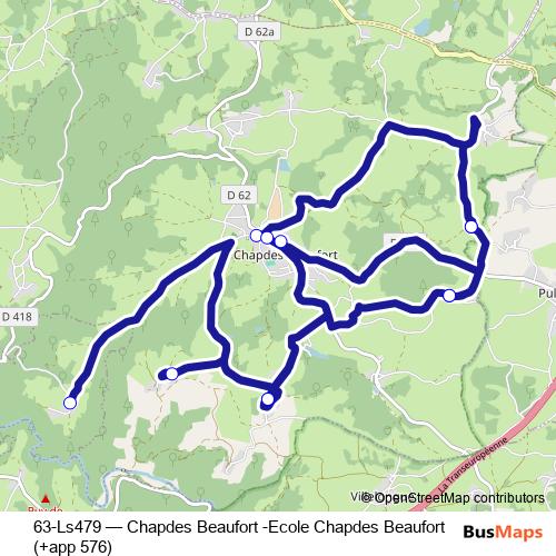 63-Ls479 bus Line Map