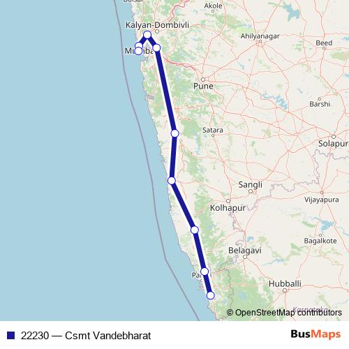 22230 rail Line Map