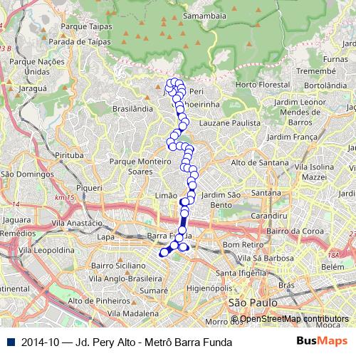 2014-10 bus Line Map