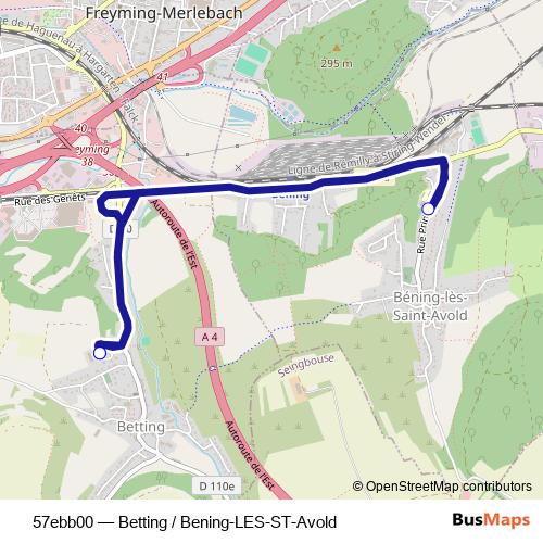 57ebb00 bus Line Map