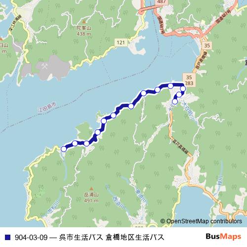 904-03-09 bus Line Map
