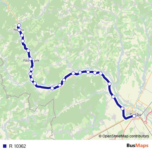 R 10362 rail Line Map