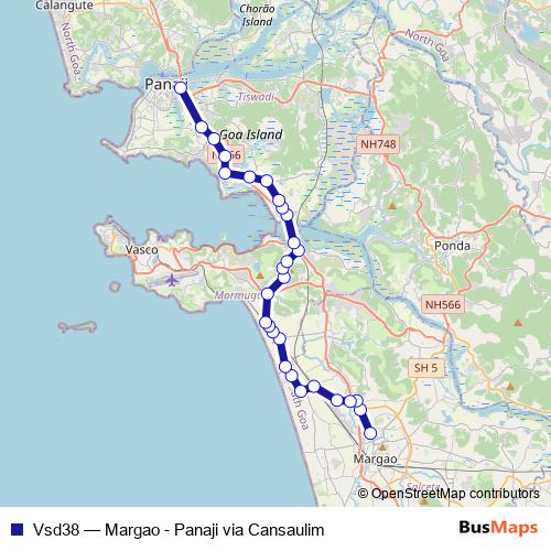 Vsd38 bus Line Map
