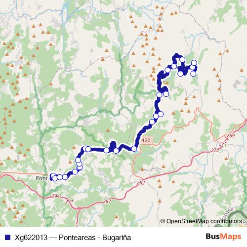 Xg622013 bus Line Map
