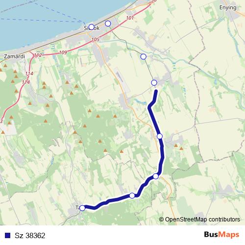 Sz 38362 rail Line Map