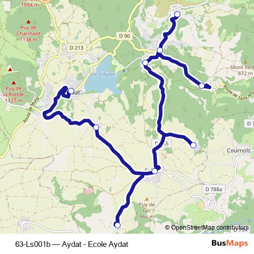 63-Ls001b bus Line Map