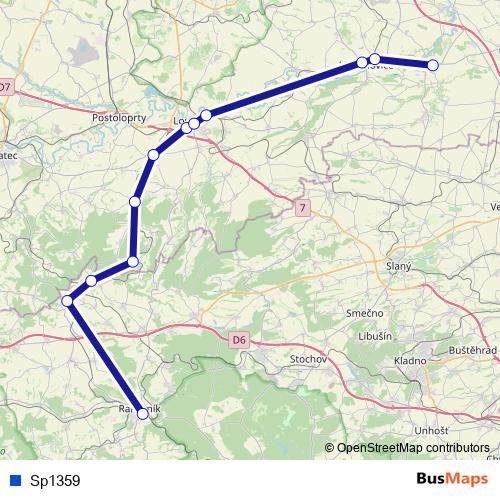 Sp1359 rail Line Map