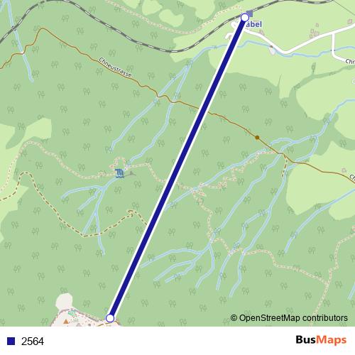 2564 cable-car Line Map