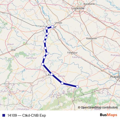 14109 rail Line Map