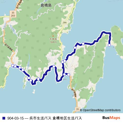 904-03-15 bus Line Map