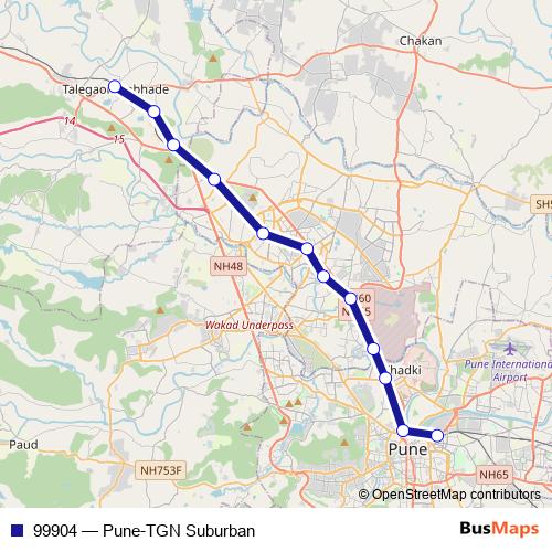 99904 rail Line Map