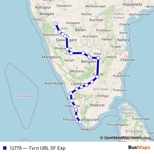 12778 rail Line Map