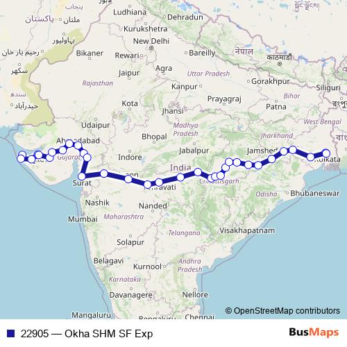 22905 rail Line Map