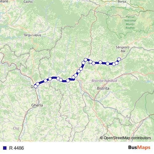 R 4486 rail Line Map