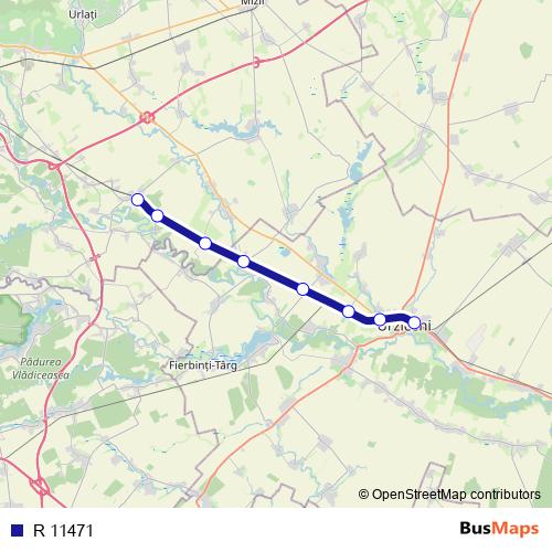 R 11471 rail Line Map