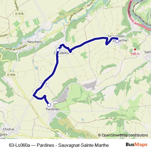 63-Ls060a bus Line Map