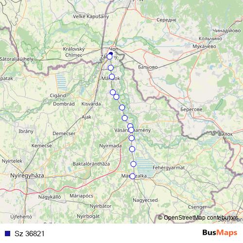 Sz 36821 rail Line Map