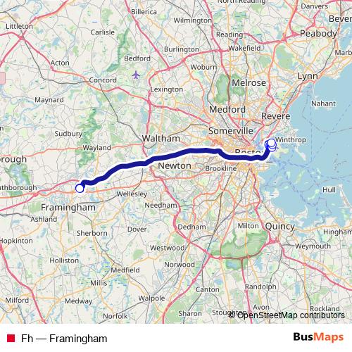Fh bus Line Map