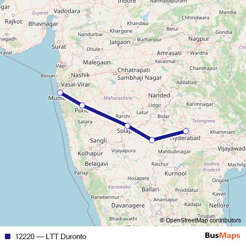 12220 rail Line Map