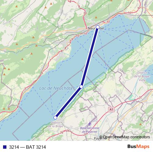 3214 ferry Line Map