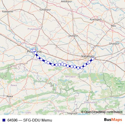 64596 rail Line Map