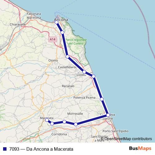 7093 rail Line Map