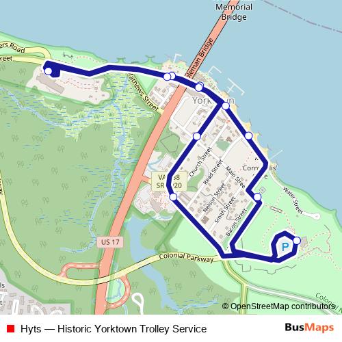 Hyts bus Line Map