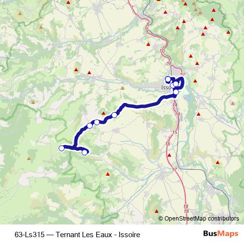 63-Ls315 bus Line Map