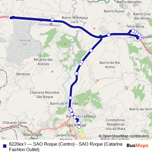 6220ex1 bus Line Map