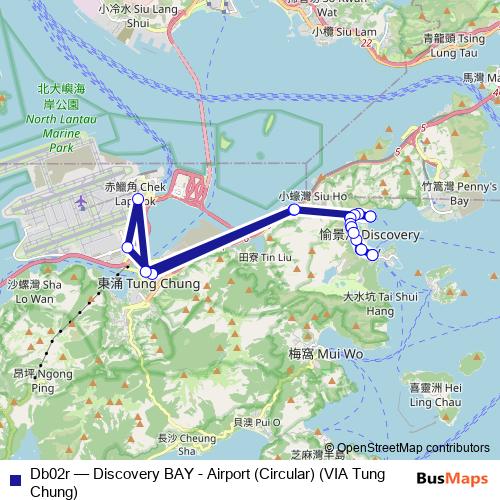 Db02r bus Line Map