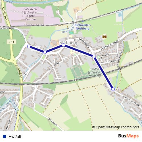Ew2alt metro Line Map