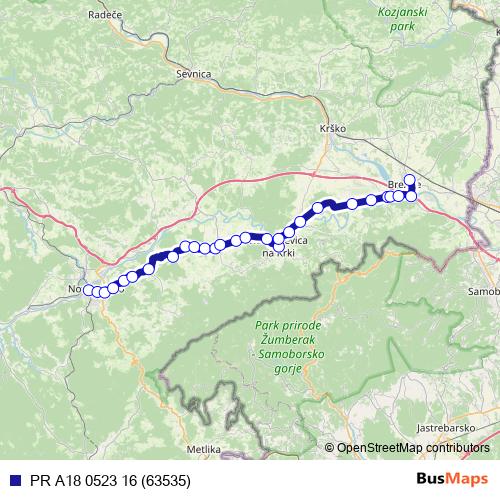 PR A18 0523 16 (63535) bus Line Map
