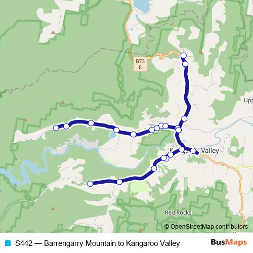 S442 bus Line Map