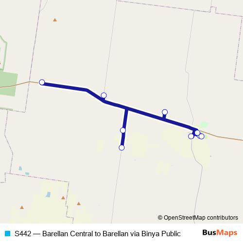 S442 bus Line Map