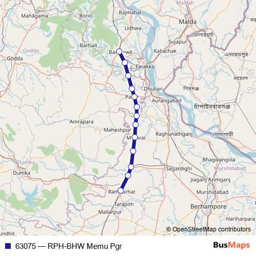 63075 rail Line Map