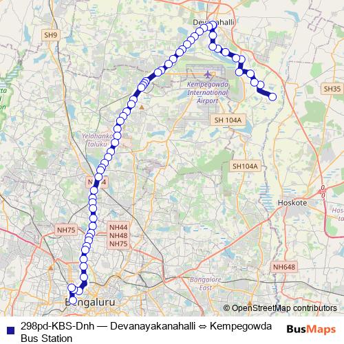 298pd-KBS-Dnh bus Line Map