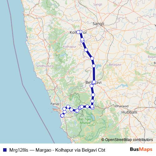 Mrg128is bus Line Map
